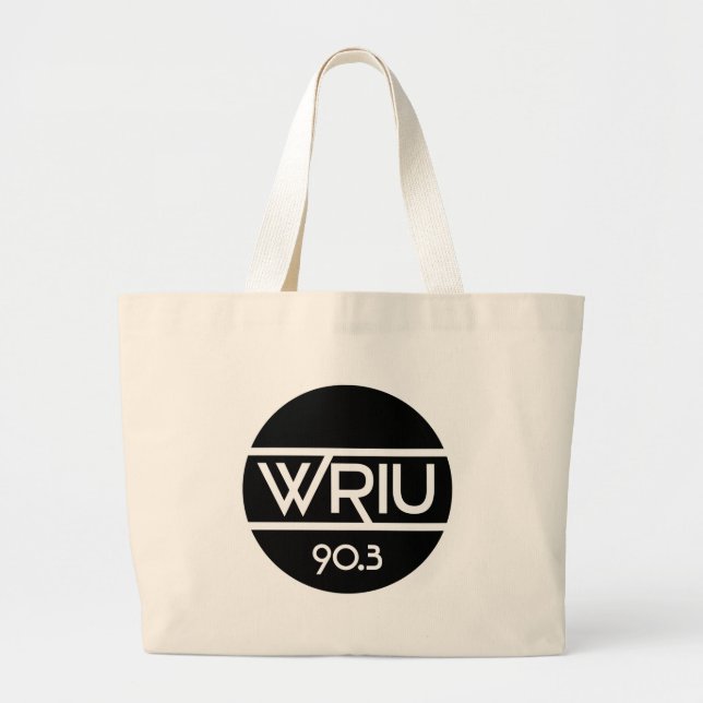 WRIU Jumbo Tote (Front)