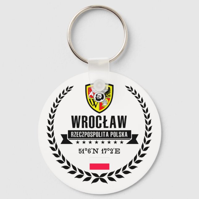 Wrocław Key Ring (Front)