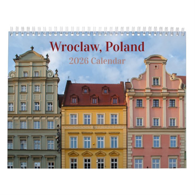 Wroclaw Poland 2026 Calendar (Cover)