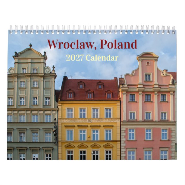 Wroclaw Poland 2027 Calendar (Cover)