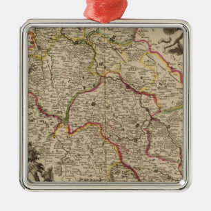 Wroclaw Poland Metal Tree Decoration