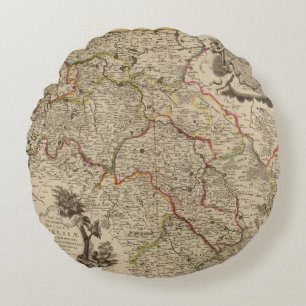 Wroclaw Poland Round Cushion