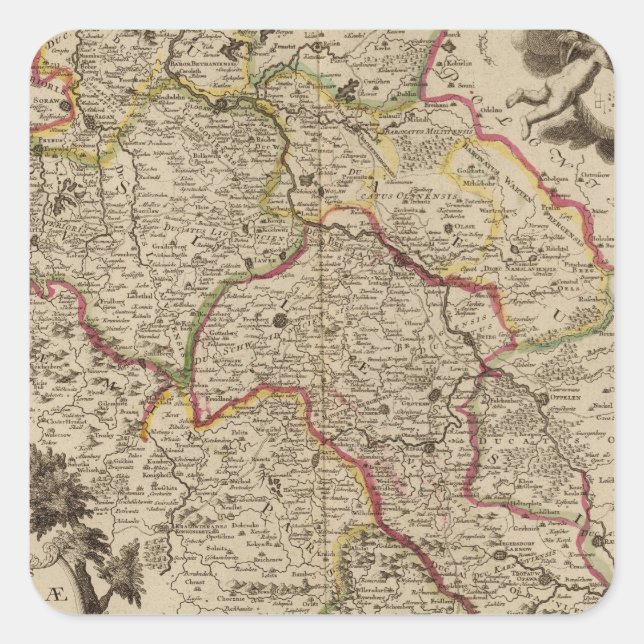 Wroclaw Poland Square Sticker (Front)