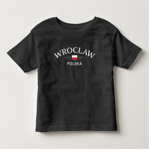 Wroclaw Polska (Poland) Polish Coordinates Toddler T-Shirt