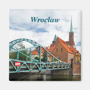 Wroclaw Tumski Bridge Magnet