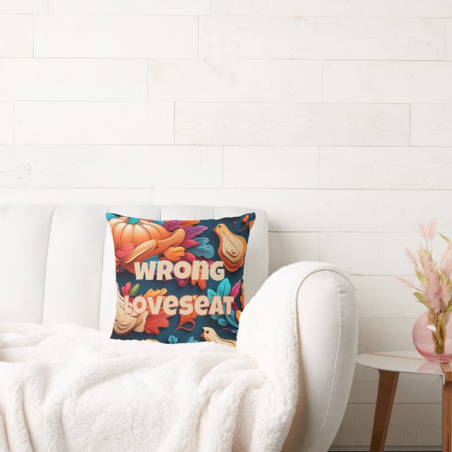 Wrong Couch Decorative Fall Cushion (Couch)