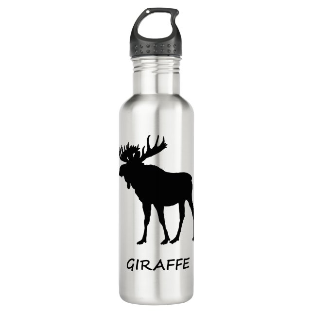 Wrong Moose Giraffe 710 Ml Water Bottle (Front)