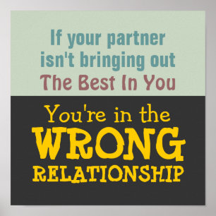 WRONG RELATIONSHIP ~ Poster / Print