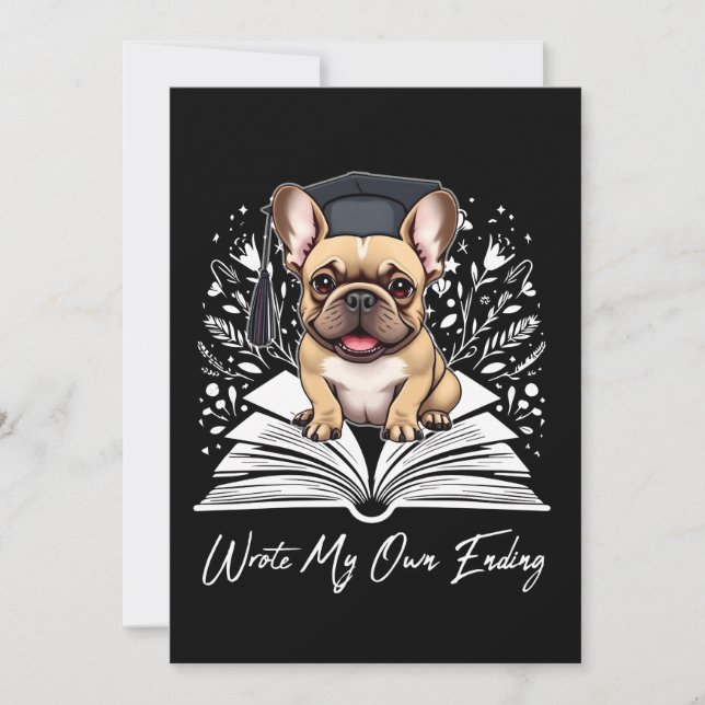 Wrote My Own Ending Invitation (Front)