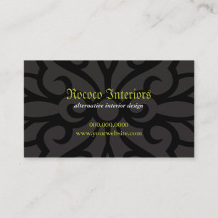 Wrought Iron Decorative Business Card