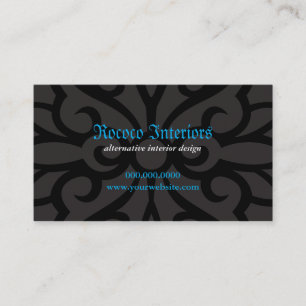 Wrought Iron Decorative Business Card