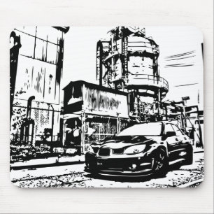 WRX Impreza STI "The Streets" Mouse Pad