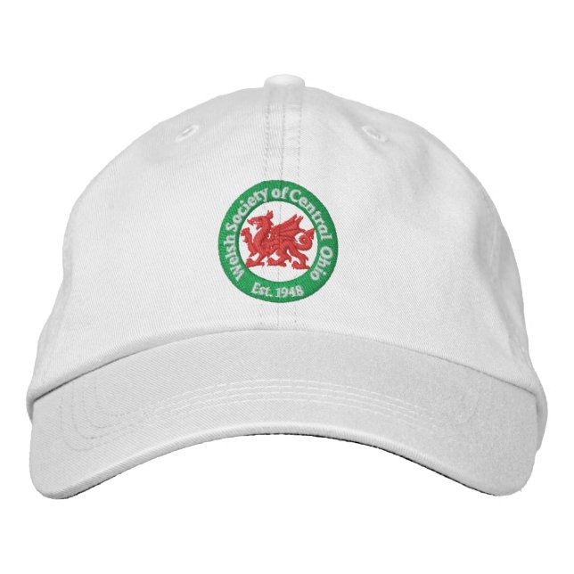 WSCO Logo Ball Cap - White (Front)