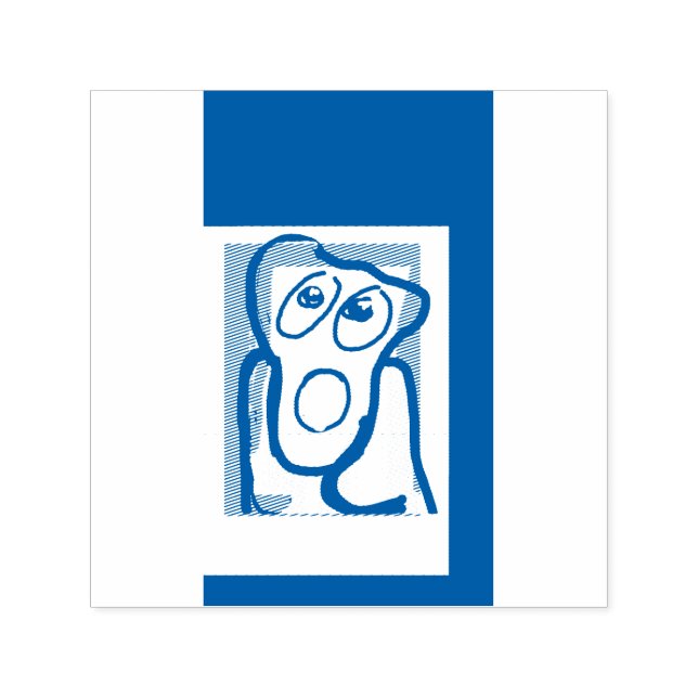 wssbx 'kitchen bear'v2-Self Inking Rubber Stamp (Design)