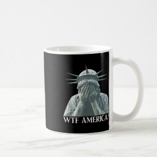 Wtf America 8647 Resist Trump Political And Democr Coffee Mug