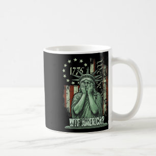 Wtf America Anti-trump Political And Democracy Coffee Mug