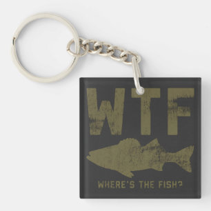Wtf is that fish man_women key ring
