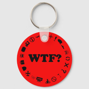 WTF KEY RING