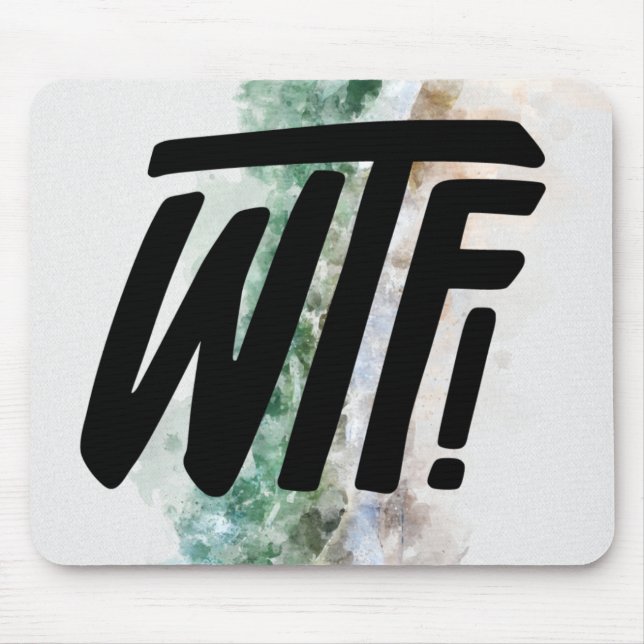 WTF MOUSE PAD (Front)