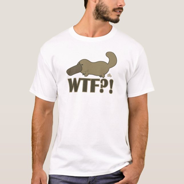 WTF Platypus T-Shirt (Front)