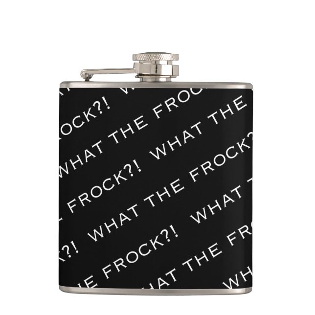 WTF?! - What the Frock?! - Flask (Front)