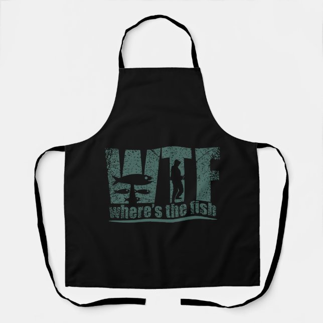 WTF Wheres The Fish Apron (Front)
