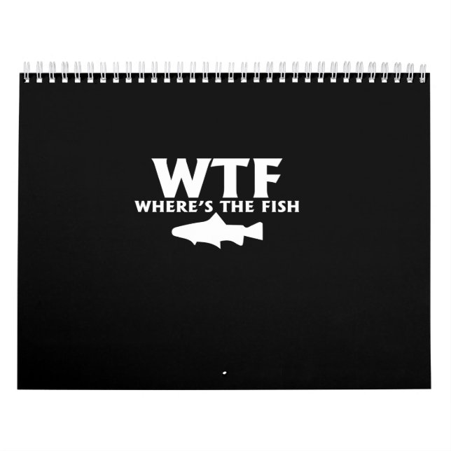 wtf where's the fish calendar (Cover)