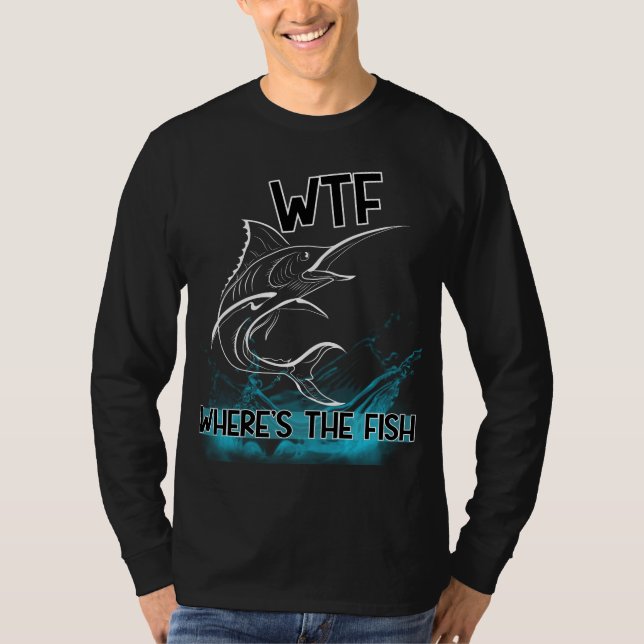WTF Where's The Fish T-Shirt (Front)