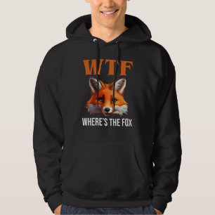 WTF - Where's The Fox Hoodie