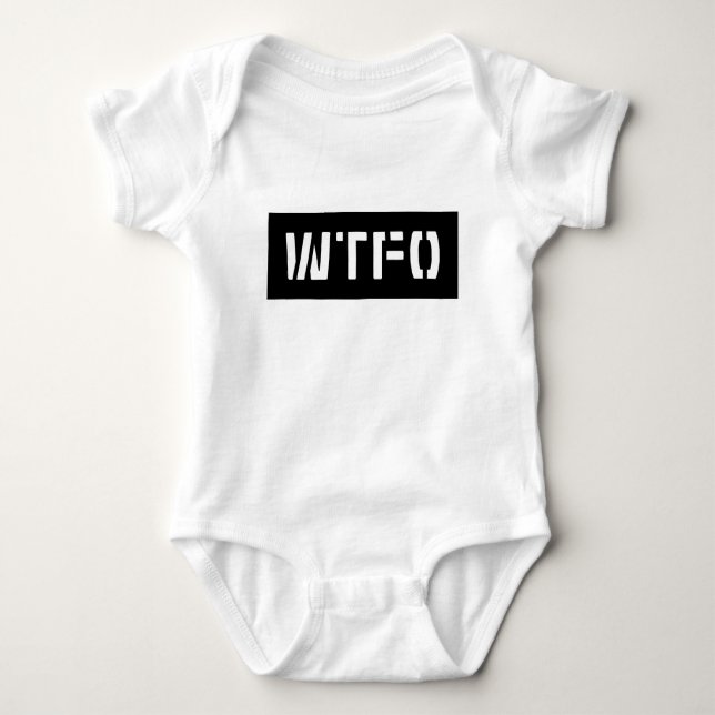 WTFO BABY BODYSUIT (Front)