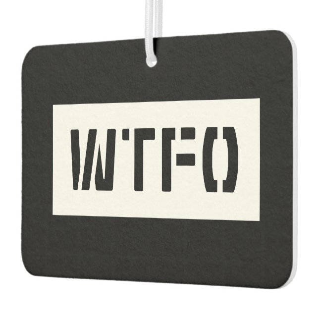 WTFO CAR AIR FRESHENER (Left)