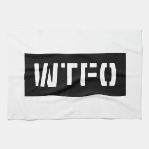 WTFO TEA TOWEL