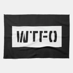 WTFO TEA TOWEL