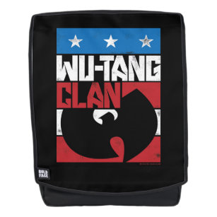 Wu-Tang Clan Red White & Blue Backpack