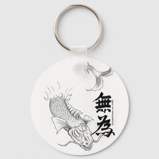 Wu Wei Koi Key Ring (Front)