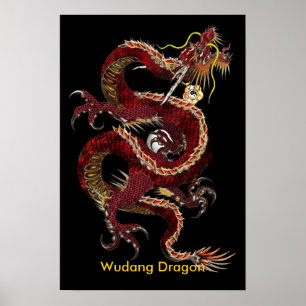 Wudang Dragon Poster - Customized
