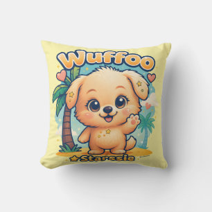 Wuffoo Starssie Kawaii Puppy Tropical Island Cushion