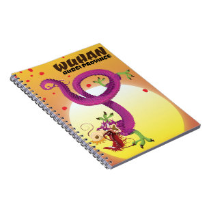 Wuhan Hubei province china dragon Notebook