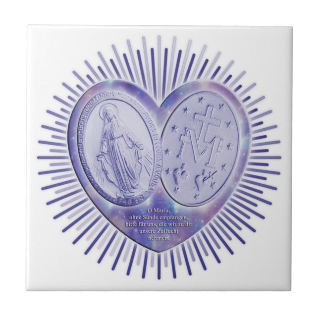 Wunderbare Medaille Ceramic Tile (Front)