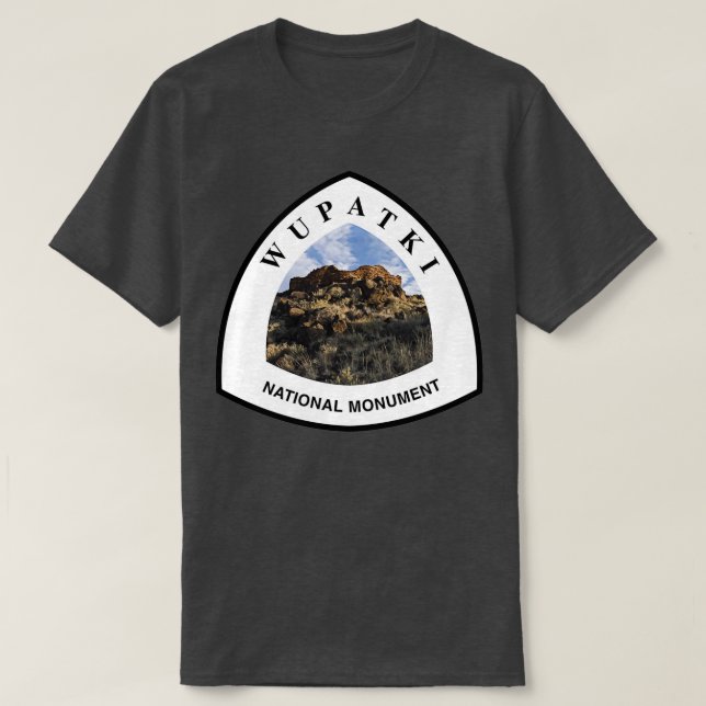 Wupatki National Monument trail marker T-Shirt (Design Front)