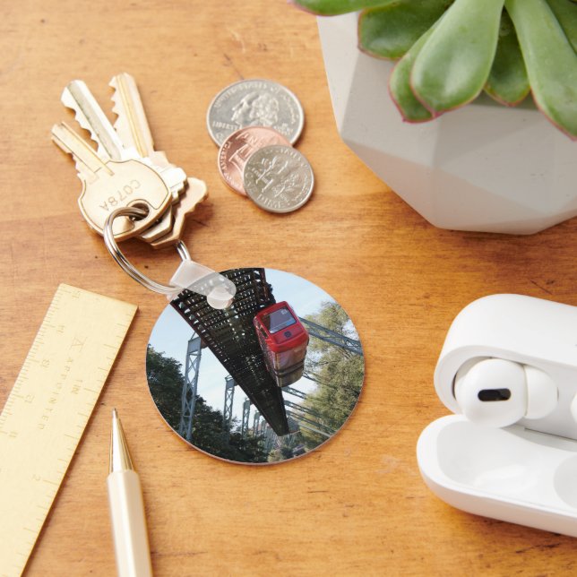Wuppertal Floating Train / Wuppertaler Schwebebahn Key Ring (Desk)