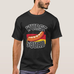 Wurst Squad Apparel for German Sausage Products G T-Shirt