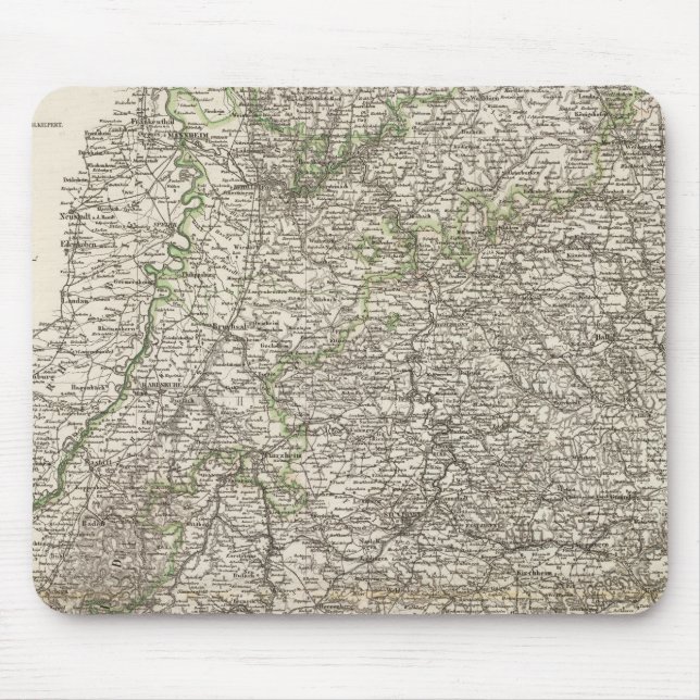 Wurtemberg, Baden Mouse Pad (Front)