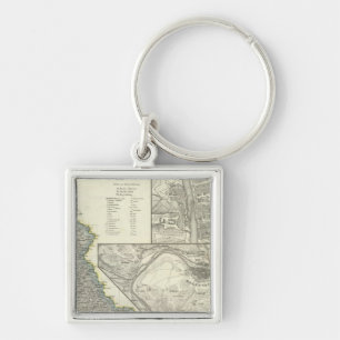 Wurzburg, Bavaria, Regensburg Key Ring