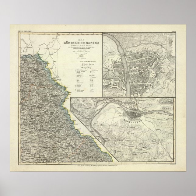 Wurzburg, Bavaria, Regensburg Poster (Front)