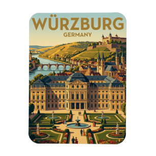 Würzburg Residence Germany Magnet