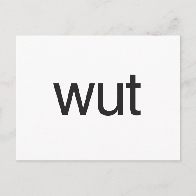 wut.ai postcard (Front)