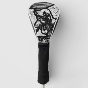 Wutang Cat DJ Style Golf Head Cover