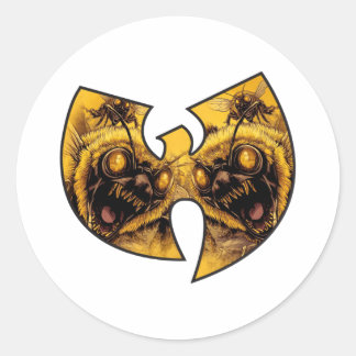 WuTang Killer Bees Classic Round Sticker