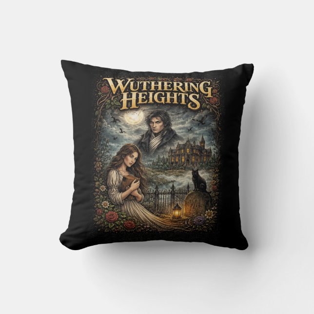 Wuthering Heights Cushion (Front)